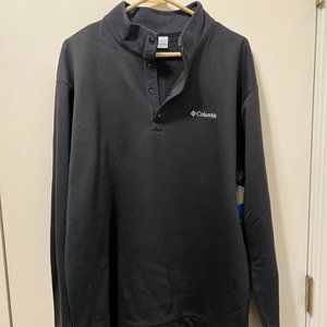 Columbia Hart Mountain Half-Snap Sweater NWT -L-